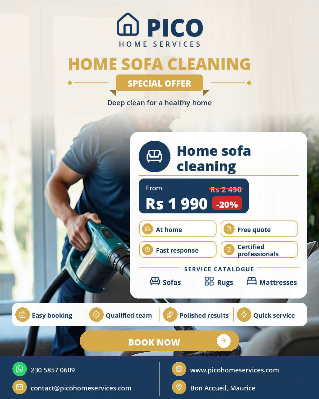 Example: Ad for a service